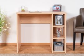 Bureau 35, Couleur : Hêtre - 75 x 91 x 50 cm (h x l x p)