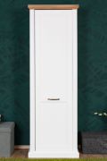 Armoire Lotofaga 05 | Blanc & Noyer | 193 x 65 x 38 cm | Design moderne & qualité supérieure