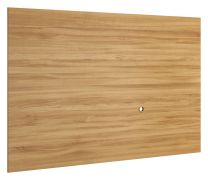 Panneau mural arrière "Belica" 06, chêne naturel - Dimensions : 102 x 150 x 3 cm (H x L x P)