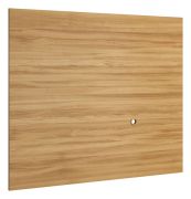 Panneau mural arrière "Belica" 07, chêne naturel - Dimensions : 102 x 120 x 3 cm (H x L x P)