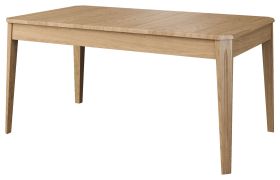 Table à manger extensible Gorica 20 | Chêne doré | 160-240 x 90 cm | Partiellement massif | Finition haut de gamme