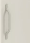Poignées métalliques pour élément supérieur pour armoire Edegem 03 / Couleur : Cachemire