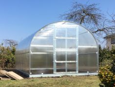 Serre 19 HKP 4 mm, surface 24 m²- Dimensions : 800 x 300 cm (L x l)