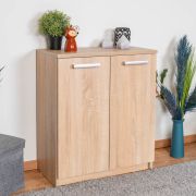 Commode Tandil 01 | Chêne Sonoma | 70 x 60 x 31 cm | Design moderne et pratique