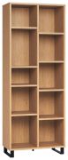 Bibliothèque Patitas 23 | Chêne | 195 x 76 x 38 cm | Design industriel élégant