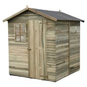 Abri de jardin avec plancher - Dimensions : 183 x 183 x 225 cm (L x l x h)