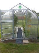 Serre 09 HKP 6 mm, surface au sol 20 m²- Dimensions : 800 x 250 cm (l x L)