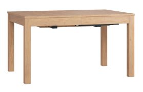 Table à manger extensible | Finition chêne | 140-340 x 90 cm | Jusqu'à 14 personnes