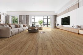 Plancher en Vinyle SPC Système à clic 1220 x 229 x 6,5 mm (L x l x H)