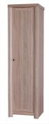 Armoire penderie Dagana 02 | 1 porte battante | Espace optimisé | Finition chêne Sonoma | 197 x 54 x 55 cm