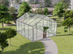 Serre Chicoree XL10, HKP 6 mm, Surface au sol : 10,4 m² - Dimensions : 360 x 290 cm (L x l)