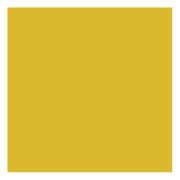 Face métallique pour meubles de la série Marincho, couleur : citron - Dimensions : 53 x 53 cm (L x H)