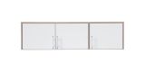 Étagère de meuble Hannut 02, couleur : blanc / chêne - Dimensions : 40 x 150 x 56 cm (H x L x P)