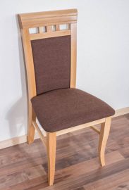 Chaise en hêtre massif, naturel, Junco 249 - Dimensions 98 x 48 x 50 cm