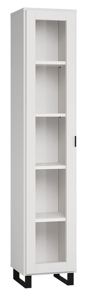 Bureau Chiflero 27, couleur : blanc - Dimensions : 78 x 140 x 67 cm (H x L x
