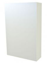 Salle de bain - Armoire de toilette Nadiad 01, couleur : blanc brillant - 70 x 46 x 14 cm (H x L x P)