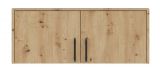 Armoire Hannut 28, Couleur : Chêne Artisan - Dimensions : 40 x 100 x 56 cm (H x L x P)
