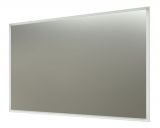 Miroir Raipur 05, couleur : blanc mat - 80 x 120 cm (h x l)