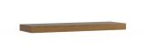 Étagère suspendue "Berovo" chêne rustique 30 - Dimensions : 60 x 26 cm (l x p)