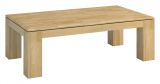 Table basse "Lipik" 26, chêne massif - Dimensions : 41 x 120 x 70 cm (H x L x P)