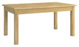 Table de salle à manger extensible "Lipik" 32, chêne massif - Dimensions : 160 - 360 x 90 cm (L x P)