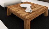 Table basse Wooden Nature Premium Tasman 19 en chêne sauvage massif huilé - Dimensions : 110 x 60 x 40 cm (L x P x H)