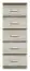 Commode Pamulang 09, couleur : Chêne de Sonoma - Dimensions : 112 x 42 x 40 cm (H x L x P)