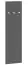 Armoire Knoxville 25, Couleur : Gris - Dimensions : 150 x 40 x 3 cm (H x L x P)
