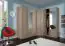 Armoire à portes battantes / armoire "Lennik" 02, couleur : chêne Sonoma - Dimensions : 213 x 150 x 59 cm (H x L x P)