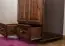 Chambre à coucher-Armoire Maison de campagne, Couleur: Noisette 190x80x60 cm