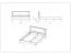 Lit double Wellsford 03 en chêne sauvage massif huilé | Surface de couchage 160 x 200 cm | Design haut de gamme
