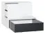 Commode chambre jeune Marincho 04, 2 pièces | Blanc/Noir | 89 x 107 x 95 cm