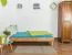 Lit de jeune en bois de chêne huilé massif Wooden Nature 04 - couchette 90 x 200 cm (l x L)