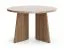 Table basse | table ronde | 75 x 75 x 47 cm | table d'appoint | petite table de salon | couleur noyer | chants ABS | Belladere 07