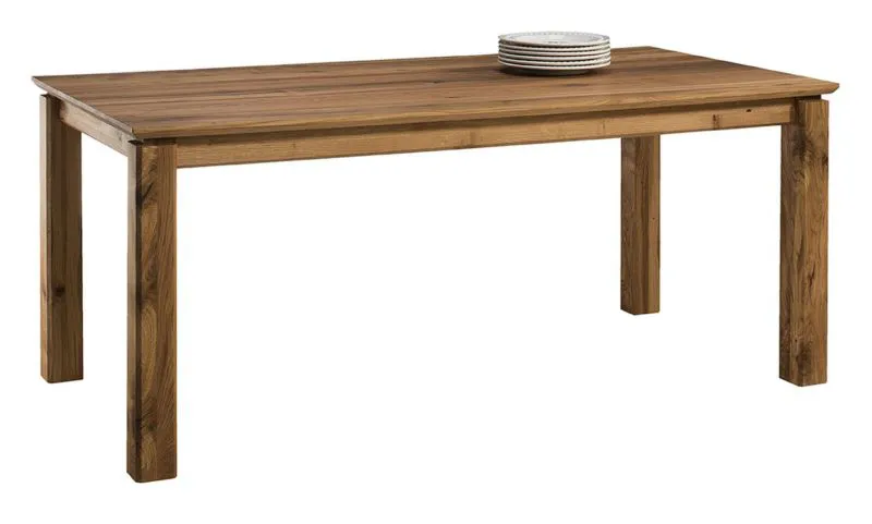 Table à manger extensible Serrator 13 | Chêne naturel huilé | 180-280 x 90 cm | Design moderne