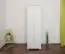 Armoire en bois de pin massif, laqué blanc Junco 15A - Dimensions 195 x 65 x 59 cm