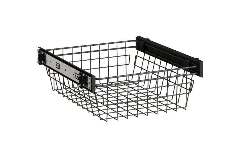 Panier à linge / set de 2 pièces / extensible / Couleur : Anthracite / dimensions : 42 x 46 x 16 cm