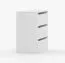 Tiroirs pour penderies / Blanc / 3 tiroirs / 71,5 x 55 x 40,5 cm / Unicolore / Design sobre / Beaucoup de place / Carré / Rangement