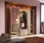 Armoire à chaussures à 10 compartiments Gradide 11, Couleur : Chêne de Sonoma, cinq portes basculantes, Dimensions : 191,5 x 67 x 28 cm, 10 compartiments, chants ABS, façade miroir, design moderne