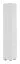 Armoire penderie Burgos 02 blanc | 215 x 40 x 38 cm | Design contemporain et pratique