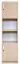 Armoire Kisaran 13, couleur : Chêne de Sonoma - Dimensions : 150 x 40 x 38 cm (H x L x P)