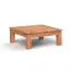 Table basse Wooden Nature Premium Tasman 19 en hêtre massif huilé - Dimensions : 110 x 60 x 40 cm (L x P x H)