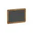 Grand miroir Otago 30 en chêne sauvage massif huilé | 60 x 110 x 2 cm | Design naturel élégant