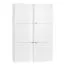 Chambre d'adolescents - Armoire Marincho 38, couleur : blanc - Dimensions : 159 x 106 x 43 cm (H x L x P)