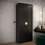 Armoire 12 compartiments Beskiden 04 noir | 236,5 x 100 x 47 cm | Rangement optimisé