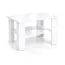 Table basse Polon 2 / Couleur : Nimfea alba brillant / Robuste et facile d'entretien / 60 x 60 x 50 cm / Grande surface de rangement supplémentaire / Table de salon / Laquée UV