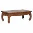 Table basse en bois massif Apolo 163 | Look unique fait main | Sheesham | 60 x 40 x 110 cm