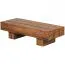 Table basse en bois massif Sheesham Apolo 192 | 120 x 45 x 30 cm | Pièce unique artisanale