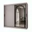 Armoire / Cachemire / 10 compartiments / 2 tringles / Finition haut de gamme / 200 x 62 x 200 cm / Armoire à portes coulissantes / Porte miroir décorative