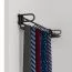 Porte-cravates / Couleur : Anthracite / Porte-ceinture / Dimensions : 46 x 7 x 5 cm